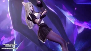 MMD Sistar - Shake It Ahri Sexy Kpop Dance League Of Legends KDA Korean Dance