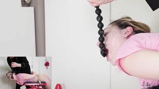 Anal crazy teen sub