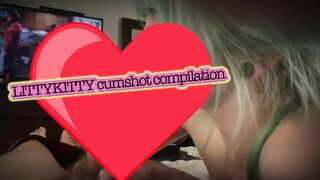 LittyKitty2001's Cumshot Compilation #1 (Premium only)