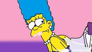 Simpsons Porn - Marge and Artie afterparty