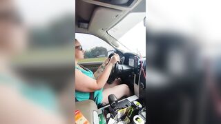 Caught Passenger Jerking Off While I Drive In Public Voyeur