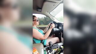 Caught Passenger Jerking Off While I Drive In Public Voyeur