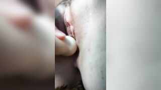 Fucking my hairy pussy