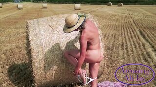 Ali-Jay Strips Naked Down on the Farm - Ep2