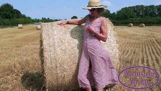 Ali-Jay Strips Naked Down on the Farm - Ep2