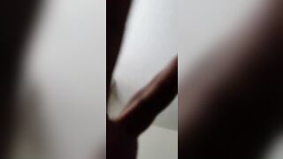 HUGE CUMSHOT!!! Milking a dick!