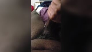 HUGE CUMSHOT!!! Milking a dick!