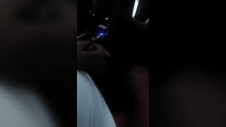 Blow job inside car in public - part 2