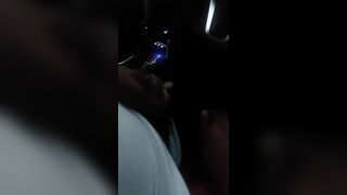 Blow job inside car in public - part 2