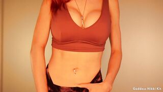 Chastity Tease Yoga Outfit by FemDom Goddess Nikki Kit