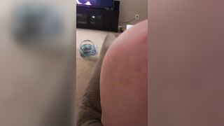 Blonde PAWG Wants Anal While Wearing Blue Thong