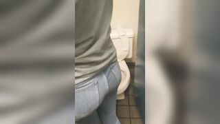 public stall at work pawg worker fucked doggy