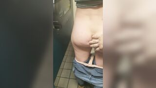 public stall at work pawg worker fucked doggy