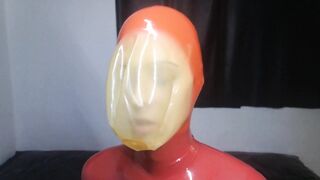 Latex Breathplay Mask