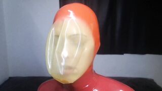 Latex Breathplay Mask