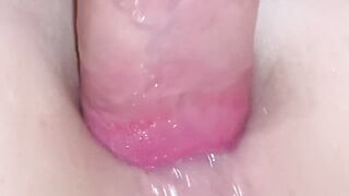 Please Cum in my Ass!!!  Extreme Close up Anal  -Amateur Homemade-