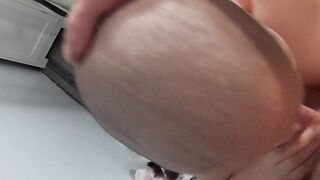 cum check on my OF for custom request POV bald girl blow job and head fuck ( older video )