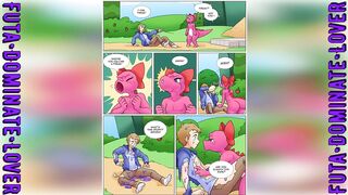 [2D Comic] Super Intersex Birdo Bros Transformation