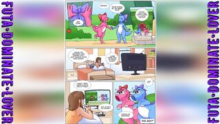 [2D Comic] Super Intersex Birdo Bros Transformation