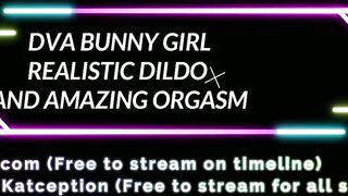 DVA bunny girl from Overwatch is a messy slut just for you