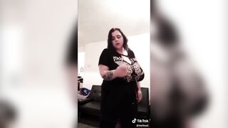 Super busty tiktok girl