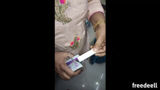 Bhabhi’s pregnancy test, full process