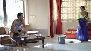 Desi Indian maid getting fucked for chutii