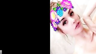 Sexy Hot Pretty Babe Shower Masturbate - Premium Snapchat