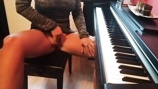 masturbates in piano lessons caught by teacher I have to suck him off.