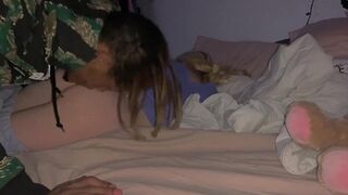 Neighbors Daughter Wakes Up To BBC