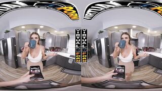 VIRTUAL PORN - Thicc, Busty MILF Kenzie Love Teaches Stepson A Lesson #VR