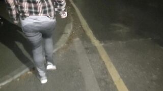 Alice - pissing my already wet jeans again & walking in public