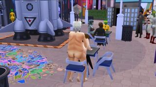 Santa Claus loves to fuck from behind | wicked whims sims