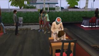 Santa Claus loves to fuck from behind | wicked whims sims