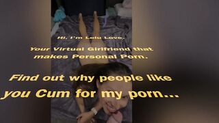 Babe sucking YOUR dick w/ spit & saliva then doggystyle sex & queefing pussy farting creampie squirting back out - Lelu Love