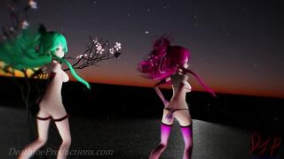 MMD R18 Yamakaze Duet - love me if you can -1043