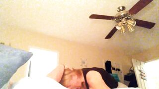 Blowjob face fucking Woke me up for some head