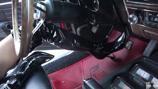 No Panties Pedal Pumping A Chevy Camaro SS 350