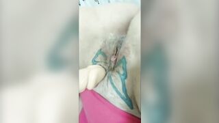 Horny Slut Fucks Herself In Best Friend's Bed