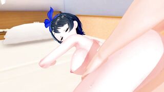 Ruka Sarashina Kanojo Okarishimasu 3D HENTAI 7/8