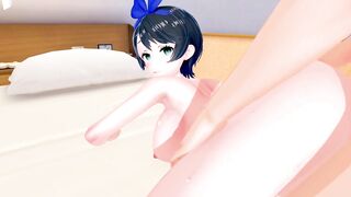 Ruka Sarashina Kanojo Okarishimasu 3D HENTAI 7/8