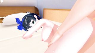 Ruka Sarashina Kanojo Okarishimasu 3D HENTAI 7/8