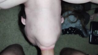 POV Chubby Suck and Fuck