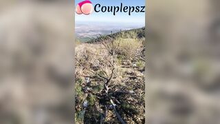 Rich blowjob in the mountains, he cums in my mouth - COUPLEPSZ