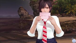 Dead or Alive Xtreme Venus Vacation Nagisa Valentine's Day Pose Cards Fanservice Appreciation