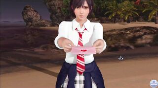 Dead or Alive Xtreme Venus Vacation Nagisa Valentine's Day Pose Cards Fanservice Appreciation