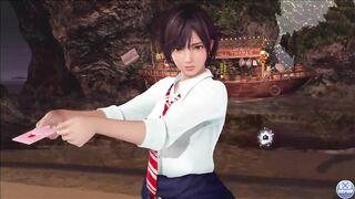 Dead or Alive Xtreme Venus Vacation Nagisa Valentine's Day Pose Cards Fanservice Appreciation