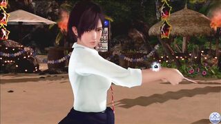 Dead or Alive Xtreme Venus Vacation Nagisa Valentine's Day Pose Cards Fanservice Appreciation