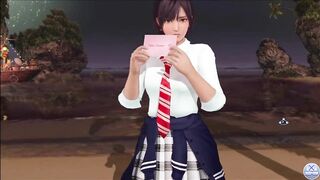 Dead or Alive Xtreme Venus Vacation Nagisa Valentine's Day Pose Cards Fanservice Appreciation