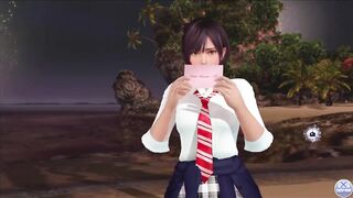 Dead or Alive Xtreme Venus Vacation Nagisa Valentine's Day Pose Cards Fanservice Appreciation